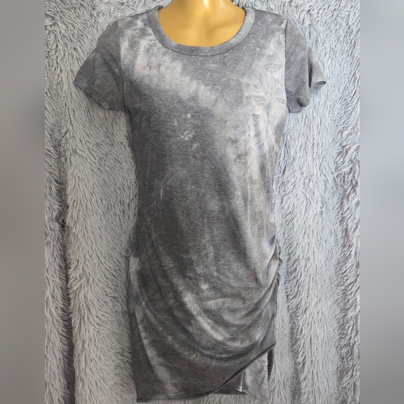 LA MIEL Dresses & Skirts - LA MIEL Charcoal T-Shirt Dress